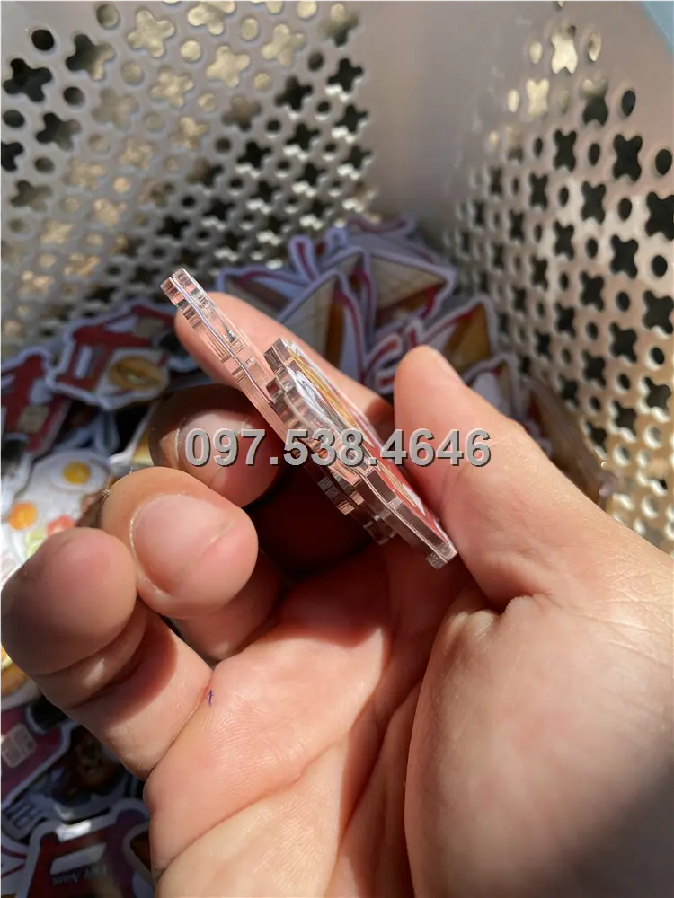 Móc Khóa Logo Treo Theo Yêu Cầu tại Thủ Đức, Thành phố Hồ Chí Minh , Giá Xưởng, Cắt Laser, Mica Trong Suốt Dày 4mm , kích thước 4.5x5.5 cm , Giá Tận Gốc, Free Ship Từ 30 Cái 2 Móc Khóa Logo Treo Theo Yêu Cầu tại Thủ Đức, Thành phố Hồ Chí Minh , Giá Xưởng, Cắt Laser, Mica Trong Suốt Dày 4mm , kích thước 4.5x5.5 cm , Giá Tận Gốc, Free Ship Từ 30 Cái - Ảnh 2