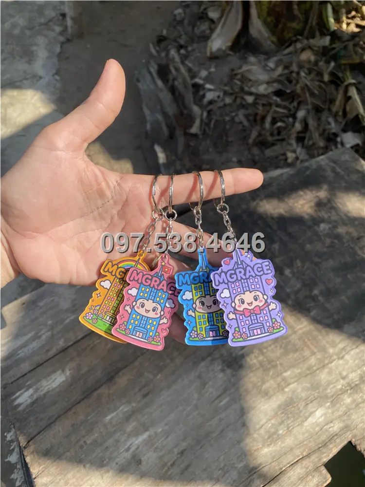 Móc Khóa Logo Treo Theo Yêu Cầu tại Trà Vinh, Giá Xưởng, Cắt Laser, Mica Trong Suốt Dày 4mm , kích thước 4.5x5.5 cm , Giá Tận Gốc, Free Ship Từ 30 Cái 8 Móc Khóa Logo Treo Theo Yêu Cầu tại Trà Vinh, Giá Xưởng, Cắt Laser, Mica Trong Suốt Dày 4mm , kích thước 4.5x5.5 cm , Giá Tận Gốc, Free Ship Từ 30 Cái - Ảnh 8