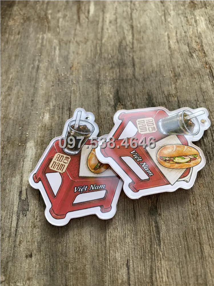 Móc Khóa Logo Treo Theo Yêu Cầu tại Trà Vinh, Giá Xưởng, Cắt Laser, Mica Trong Suốt Dày 4mm , kích thước 4.5x5.5 cm , Giá Tận Gốc, Free Ship Từ 30 Cái 2 Móc Khóa Logo Treo Theo Yêu Cầu tại Trà Vinh, Giá Xưởng, Cắt Laser, Mica Trong Suốt Dày 4mm , kích thước 4.5x5.5 cm , Giá Tận Gốc, Free Ship Từ 30 Cái - Ảnh 2