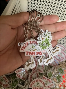 Móc Khóa Logo Treo Theo Yêu Cầu tại Uông Bí, Quảng Ninh, Giá Xưởng, Cắt Laser, Mica Trong Suốt Dày 4mm , kích thước 4.5×5.5 cm , Giá Tận Gốc, Free Ship Từ 30 Cái