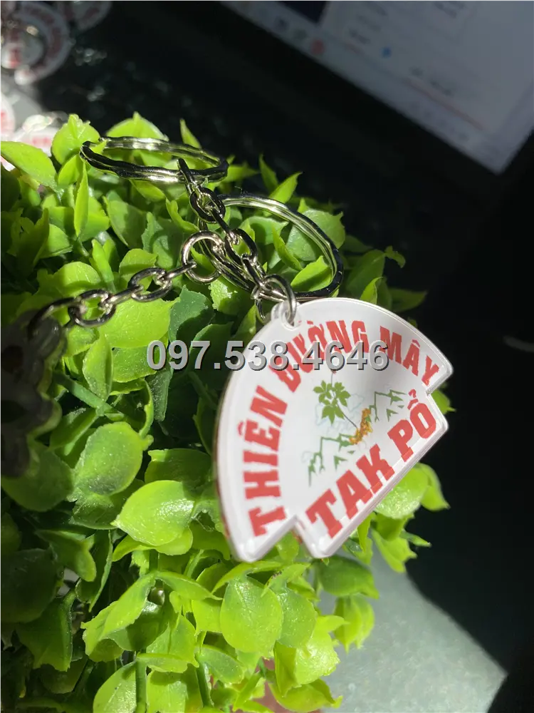 Móc Khóa Logo Treo Theo Yêu Cầu tại Uông Bí, Quảng Ninh, Giá Xưởng, Cắt Laser, Mica Trong Suốt Dày 4mm , kích thước 4.5x5.5 cm , Giá Tận Gốc, Free Ship Từ 30 Cái 3 Móc Khóa Logo Treo Theo Yêu Cầu tại Uông Bí, Quảng Ninh, Giá Xưởng, Cắt Laser, Mica Trong Suốt Dày 4mm , kích thước 4.5x5.5 cm , Giá Tận Gốc, Free Ship Từ 30 Cái - Ảnh 3