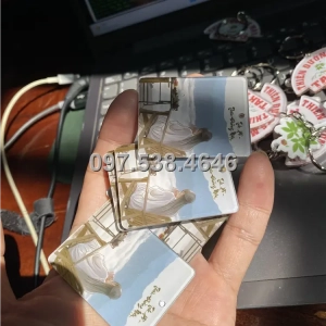 Móc Khóa Logo Treo Theo Yêu Cầu tại Vinh - Nghệ An, Giá Xưởng, Cắt Laser, Mica Trong Suốt Dày 4mm , kích thước 4.5x5.5 cm , Giá Tận Gốc, Free Ship Từ 30 Cái