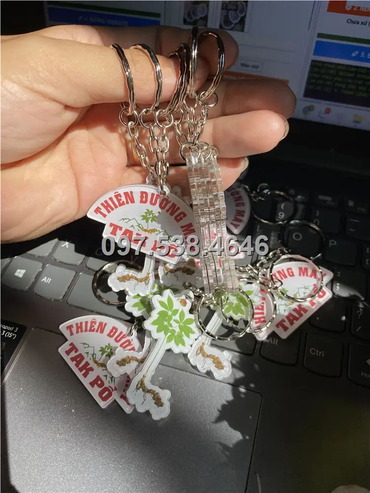 Móc Khóa Logo Treo Theo Yêu Cầu tại Vinh - Nghệ An, Giá Xưởng, Cắt Laser, Mica Trong Suốt Dày 4mm , kích thước 4.5x5.5 cm , Giá Tận Gốc, Free Ship Từ 30 Cái 13 Móc Khóa Logo Treo Theo Yêu Cầu tại Vinh - Nghệ An, Giá Xưởng, Cắt Laser, Mica Trong Suốt Dày 4mm , kích thước 4.5x5.5 cm , Giá Tận Gốc, Free Ship Từ 30 Cái - Ảnh 13