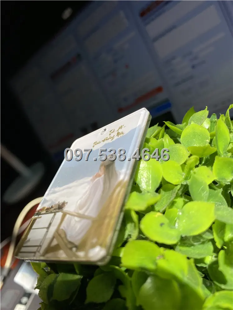 Móc Khóa Logo Treo Theo Yêu Cầu tại Vinh - Nghệ An, Giá Xưởng, Cắt Laser, Mica Trong Suốt Dày 4mm , kích thước 4.5x5.5 cm , Giá Tận Gốc, Free Ship Từ 30 Cái 4 Móc Khóa Logo Treo Theo Yêu Cầu tại Vinh - Nghệ An, Giá Xưởng, Cắt Laser, Mica Trong Suốt Dày 4mm , kích thước 4.5x5.5 cm , Giá Tận Gốc, Free Ship Từ 30 Cái - Ảnh 4