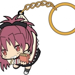 Móc Khóa Madoka ☆ Magica Story Of Rebellion Sakura Kyoko Tsumamare Keychain Móc Khóa In Theo Yêu Cầu, Chất Liệu Mica Trong Suốt In 2 Mặt , Dày 4mm, Free Ship 30 Cái, Miễn Phí Thiết Kế, Có Test Mẫu