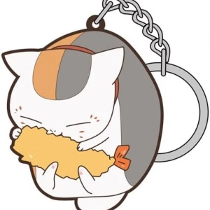 Móc Khóa Natsume's Book Of Friends I Love Fried Shrimp Nyanko-sensei Tsumamare Key Chain Móc Khóa In Theo Yêu Cầu, Chất Liệu Mica Trong Suốt In 2 Mặt , Dày 4mm, Free Ship 30 Cái, Miễn Phí Thiết Kế, Có Test Mẫu