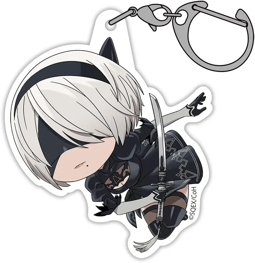 Móc Khóa Nier: Automata Ver1.1a 2b Acrylic Tsumamare Móc Khóa In Theo Yêu Cầu, Chất Liệu Mica Trong Suốt In 2 Mặt , Dày 4mm, Free Ship 30 Cái, Miễn Phí Thiết Kế, Có Test Mẫu 1 Móc Khóa Nier: Automata Ver1.1a 2b Acrylic Tsumamare Móc Khóa In Theo Yêu Cầu, Chất Liệu Mica Trong Suốt In 2 Mặt , Dày 4mm, Free Ship 30 Cái, Miễn Phí Thiết Kế, Có Test Mẫu