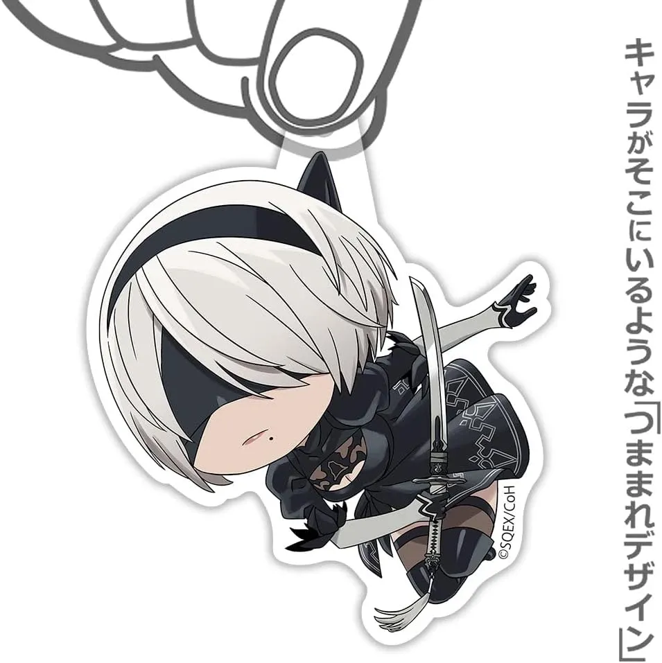 Móc Khóa Nier: Automata Ver1.1a 2b Acrylic Tsumamare Móc Khóa In Theo Yêu Cầu, Chất Liệu Mica Trong Suốt In 2 Mặt , Dày 4mm, Free Ship 30 Cái, Miễn Phí Thiết Kế, Có Test Mẫu 2 Móc Khóa Nier: Automata Ver1.1a 2b Acrylic Tsumamare Móc Khóa In Theo Yêu Cầu, Chất Liệu Mica Trong Suốt In 2 Mặt , Dày 4mm, Free Ship 30 Cái, Miễn Phí Thiết Kế, Có Test Mẫu - Ảnh 2