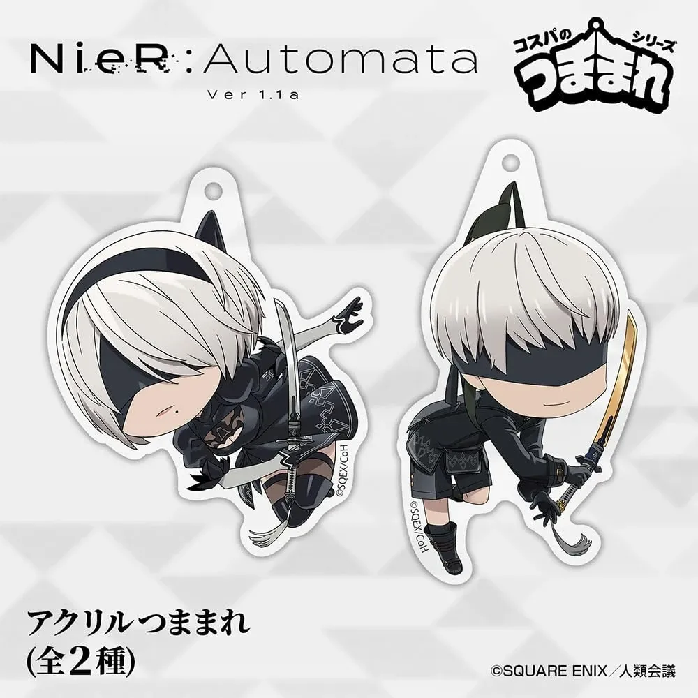 Móc Khóa Nier: Automata Ver1.1a 2b Acrylic Tsumamare Móc Khóa In Theo Yêu Cầu, Chất Liệu Mica Trong Suốt In 2 Mặt , Dày 4mm, Free Ship 30 Cái, Miễn Phí Thiết Kế, Có Test Mẫu 3 Móc Khóa Nier: Automata Ver1.1a 2b Acrylic Tsumamare Móc Khóa In Theo Yêu Cầu, Chất Liệu Mica Trong Suốt In 2 Mặt , Dày 4mm, Free Ship 30 Cái, Miễn Phí Thiết Kế, Có Test Mẫu - Ảnh 3