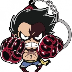 Móc Khóa One Piece Luffy Gear 4 Pinch Móc Khóa In Theo Yêu Cầu, Chất Liệu Mica Trong Suốt In 2 Mặt , Dày 4mm, Free Ship 30 Cái, Miễn Phí Thiết Kế, Có Test Mẫu