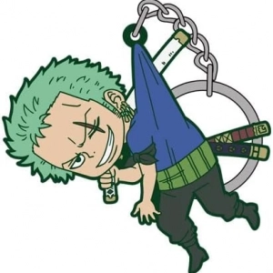 Móc Khóa One Piece Zoro Móc Khóa In Theo Yêu Cầu, Chất Liệu Mica Trong Suốt In 2 Mặt , Dày 4mm, Free Ship 30 Cái, Miễn Phí Thiết Kế, Có Test Mẫu