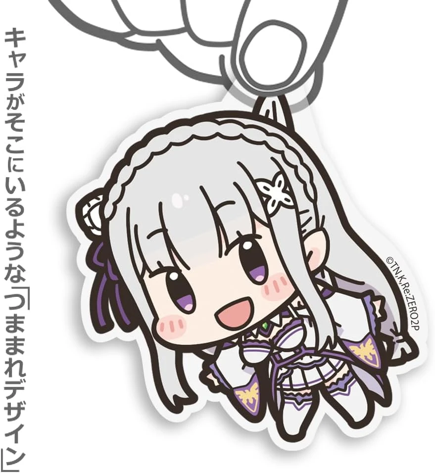 Móc Khóa Re:zero - Starting Life In Another World Emilia Acrylic Tsumamare Móc Khóa In Theo Yêu Cầu, Chất Liệu Mica Trong Suốt In 2 Mặt , Dày 4mm, Free Ship 30 Cái, Miễn Phí Thiết Kế, Có Test Mẫu 2 Móc Khóa Re:zero - Starting Life In Another World Emilia Acrylic Tsumamare Móc Khóa In Theo Yêu Cầu, Chất Liệu Mica Trong Suốt In 2 Mặt , Dày 4mm, Free Ship 30 Cái, Miễn Phí Thiết Kế, Có Test Mẫu - Ảnh 2