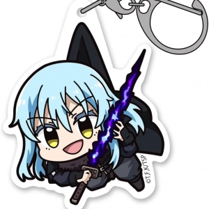 Móc Khóa Rimuru Tempest Acrylic Tsamame When Reincarnated Móc Khóa In Theo Yêu Cầu, Chất Liệu Mica Trong Suốt In 2 Mặt , Dày 4mm, Free Ship 30 Cái, Miễn Phí Thiết Kế, Có Test Mẫu