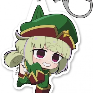 Móc Khóa Tv Anime "longing For Magical Girls" Leopard Acrylic Tsumamare Móc Khóa In Theo Yêu Cầu, Chất Liệu Mica Trong Suốt In 2 Mặt , Dày 4mm, Free Ship 30 Cái, Miễn Phí Thiết Kế, Có Test Mẫu