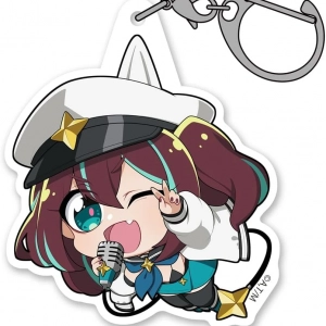 Móc Khóa Tv Anime "longing For Magical Girls" Locom Mujika Acrylic Tsumamare Móc Khóa In Theo Yêu Cầu, Chất Liệu Mica Trong Suốt In 2 Mặt , Dày 4mm, Free Ship 30 Cái, Miễn Phí Thiết Kế, Có Test Mẫu