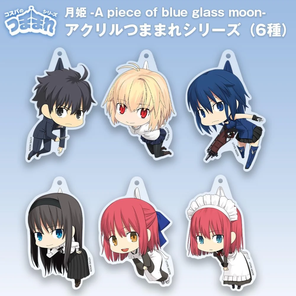 Móc Khóa Two-dimensional Cospa Tsukihime A Piece Of Blue Glass Moon- Arcuade Brunstad Acrylic Tsumamare Móc Khóa In Theo Yêu Cầu, Chất Liệu Mica Trong Suốt In 2 Mặt , Dày 4mm, Free Ship 30 Cái, Miễn Phí Thiết Kế, Có Test Mẫu 3 Móc Khóa Two-dimensional Cospa Tsukihime A Piece Of Blue Glass Moon- Arcuade Brunstad Acrylic Tsumamare Móc Khóa In Theo Yêu Cầu, Chất Liệu Mica Trong Suốt In 2 Mặt , Dày 4mm, Free Ship 30 Cái, Miễn Phí Thiết Kế, Có Test Mẫu - Ảnh 3