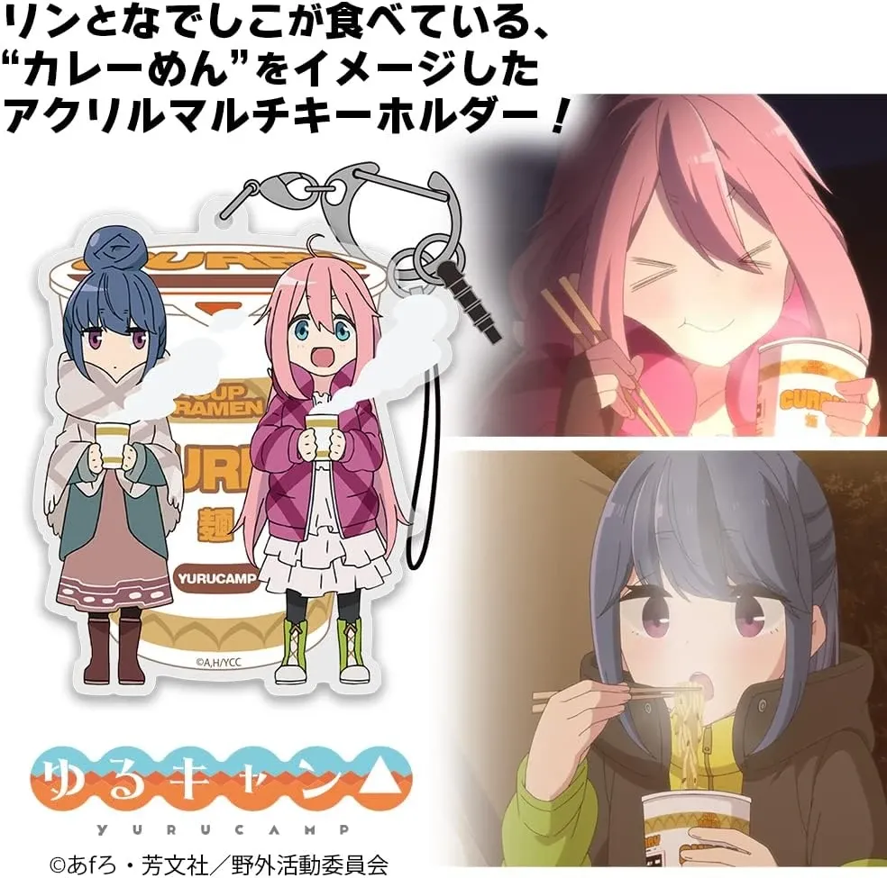 Móc Khóa Two-dimensional Cospa "yuru Camp" Rin & Nadeshiko Curry Noodles Acrylic Multi Key Chain Móc Khóa In Theo Yêu Cầu, Chất Liệu Mica Trong Suốt In 2 Mặt , Dày 4mm, Free Ship 30 Cái, Miễn Phí Thiết Kế, Có Test Mẫu 3 Móc Khóa Two-dimensional Cospa "yuru Camp" Rin & Nadeshiko Curry Noodles Acrylic Multi Key Chain Móc Khóa In Theo Yêu Cầu, Chất Liệu Mica Trong Suốt In 2 Mặt , Dày 4mm, Free Ship 30 Cái, Miễn Phí Thiết Kế, Có Test Mẫu - Ảnh 3