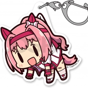 Móc Khóa Uma Musume Pretty Derby Harurara Acrylic Tsamame Móc Khóa In Theo Yêu Cầu, Chất Liệu Mica Trong Suốt In 2 Mặt , Dày 4mm, Free Ship 30 Cái, Miễn Phí Thiết Kế, Có Test Mẫu