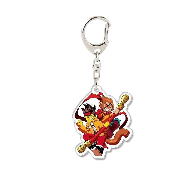 Monkey Kid Keychain Piece Creative Gift Monkie Kid Trend Pendant 2 Sides Acrylic Acrylic Móc Khóa In Theo Yêu Cầu, Chất Liệu Mica Trong Suốt In 2 Mặt , Dày 4mm 12 Monkey Kid Keychain Piece Creative Gift Monkie Kid Trend Pendant 2 Sides Acrylic Acrylic Móc Khóa In Theo Yêu Cầu, Chất Liệu Mica Trong Suốt In 2 Mặt , Dày 4mm - Ảnh 12