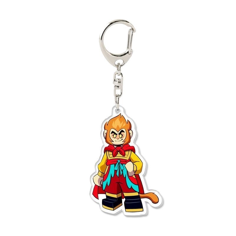 Monkey Kid Keychain Piece Creative Gift Monkie Kid Trend Pendant 2 Sides Acrylic Acrylic Móc Khóa In Theo Yêu Cầu, Chất Liệu Mica Trong Suốt In 2 Mặt , Dày 4mm 8 Monkey Kid Keychain Piece Creative Gift Monkie Kid Trend Pendant 2 Sides Acrylic Acrylic Móc Khóa In Theo Yêu Cầu, Chất Liệu Mica Trong Suốt In 2 Mặt , Dày 4mm - Ảnh 8