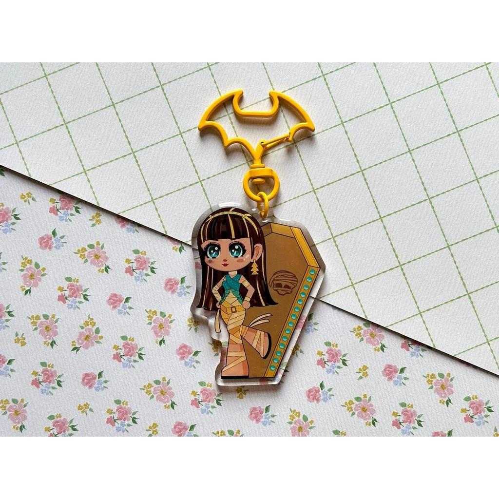 Monster Ghoul Highschool Coffin Keychain Anime Goth Style School Bag Accessory For Teens Móc Khóa In Theo Yêu Cầu, Chất Liệu Mica Trong Suốt In 2 Mặt , Dày 4mm 6 Monster Ghoul Highschool Coffin Keychain Anime Goth Style School Bag Accessory For Teens Móc Khóa In Theo Yêu Cầu, Chất Liệu Mica Trong Suốt In 2 Mặt , Dày 4mm - Ảnh 6