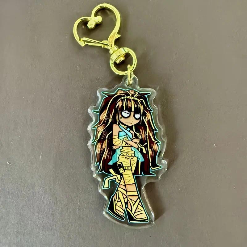 Monster Woman School Emo Scene Acrylic Keychains Y2k Alternative 2000s Charm Bag Clip For Móc Khóa In Theo Yêu Cầu, Chất Liệu Mica Trong Suốt In 2 Mặt , Dày 4mm 3 Monster Woman School Emo Scene Acrylic Keychains Y2k Alternative 2000s Charm Bag Clip For Móc Khóa In Theo Yêu Cầu, Chất Liệu Mica Trong Suốt In 2 Mặt , Dày 4mm - Ảnh 3