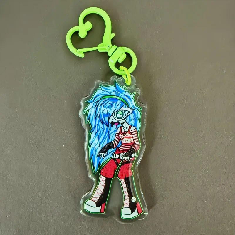 Monster Woman School Emo Scene Acrylic Keychains Y2k Alternative 2000s Charm Bag Clip For Móc Khóa In Theo Yêu Cầu, Chất Liệu Mica Trong Suốt In 2 Mặt , Dày 4mm 4 Monster Woman School Emo Scene Acrylic Keychains Y2k Alternative 2000s Charm Bag Clip For Móc Khóa In Theo Yêu Cầu, Chất Liệu Mica Trong Suốt In 2 Mặt , Dày 4mm - Ảnh 4