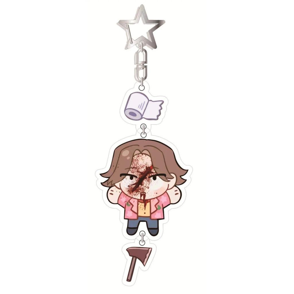 Mouthwashing Anime Keychain Women Cartoon Mica Man Keychain Funny Ornament Accessories Friend Móc Khóa In Theo Yêu Cầu, Chất Liệu Mica Trong Suốt In 2 Mặt , Dày 4mm 3 Mouthwashing Anime Keychain Women Cartoon Mica Man Keychain Funny Ornament Accessories Friend Móc Khóa In Theo Yêu Cầu, Chất Liệu Mica Trong Suốt In 2 Mặt , Dày 4mm - Ảnh 3