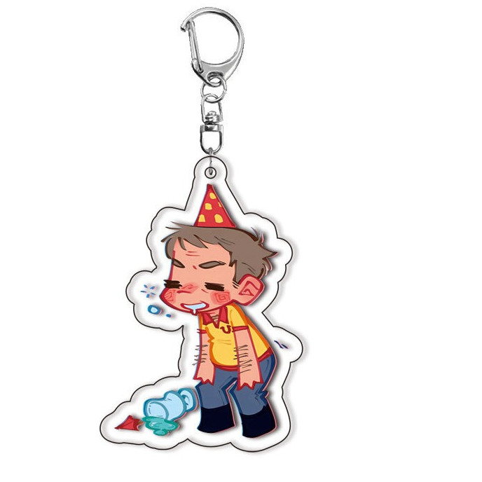 Mouthwashing Hot Horror Game Laminated Acrylic Keychains For Accessories Bag Jimmy Curly Anya Móc Khóa In Theo Yêu Cầu, Chất Liệu Mica Trong Suốt In 2 Mặt , Dày 4mm 5 Mouthwashing Hot Horror Game Laminated Acrylic Keychains For Accessories Bag Jimmy Curly Anya Móc Khóa In Theo Yêu Cầu, Chất Liệu Mica Trong Suốt In 2 Mặt , Dày 4mm - Ảnh 5