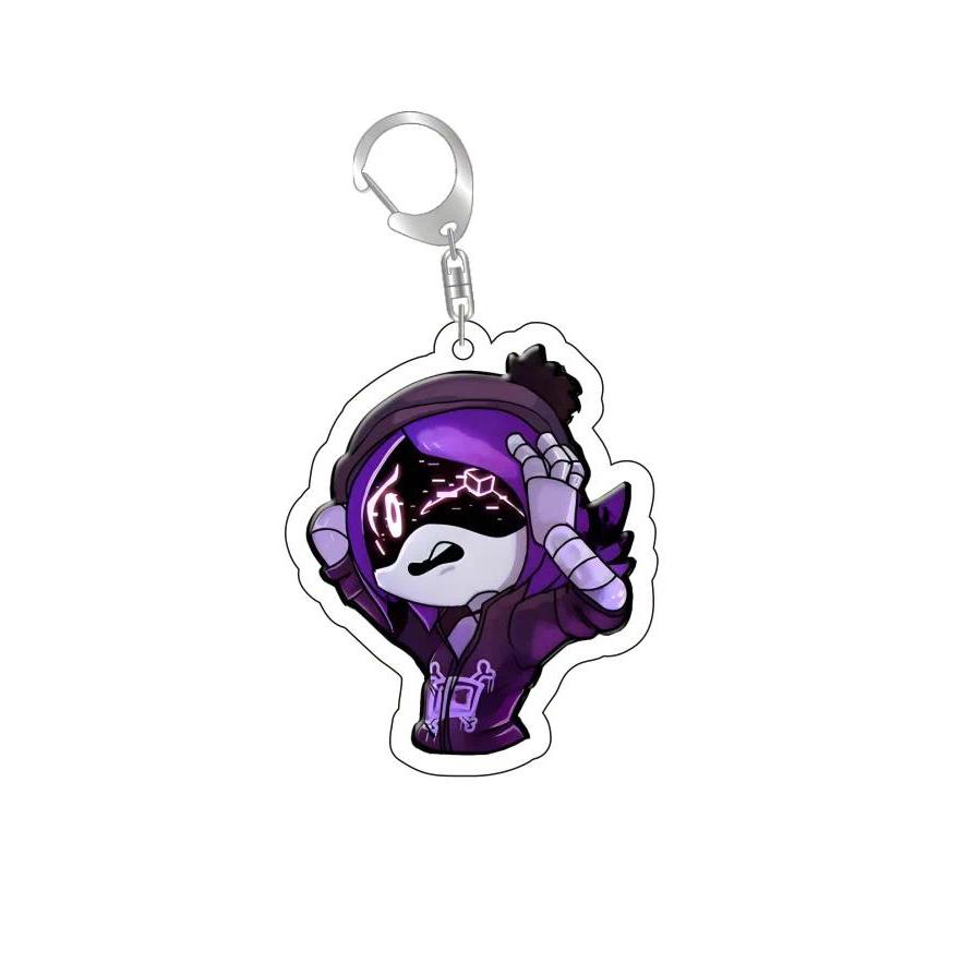 Murder Drones New Season Q Version Keychain Acrylic Game Relatex S Friends Bag Hanging Móc Khóa In Theo Yêu Cầu, Chất Liệu Mica Trong Suốt In 2 Mặt , Dày 4mm 3 Murder Drones New Season Q Version Keychain Acrylic Game Relatex S Friends Bag Hanging Móc Khóa In Theo Yêu Cầu, Chất Liệu Mica Trong Suốt In 2 Mặt , Dày 4mm - Ảnh 3
