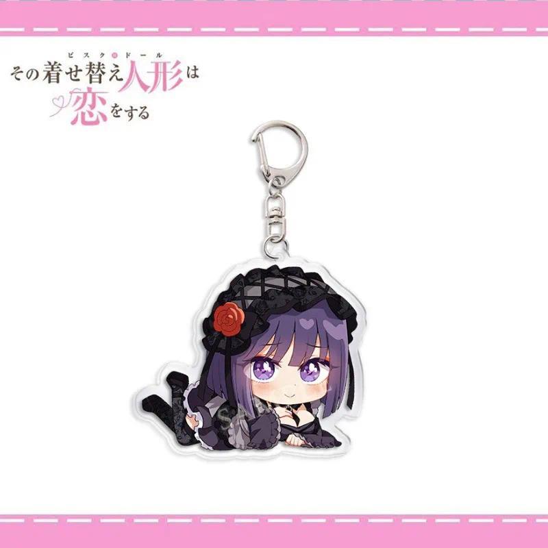 My Dress Up Darling Anime Acrylic Keychain Bag Charms Hanging Face Gift Key Chain Creative Móc Khóa In Theo Yêu Cầu, Chất Liệu Mica Trong Suốt In 2 Mặt , Dày 4mm 2 My Dress Up Darling Anime Acrylic Keychain Bag Charms Hanging Face Gift Key Chain Creative Móc Khóa In Theo Yêu Cầu, Chất Liệu Mica Trong Suốt In 2 Mặt , Dày 4mm - Ảnh 2
