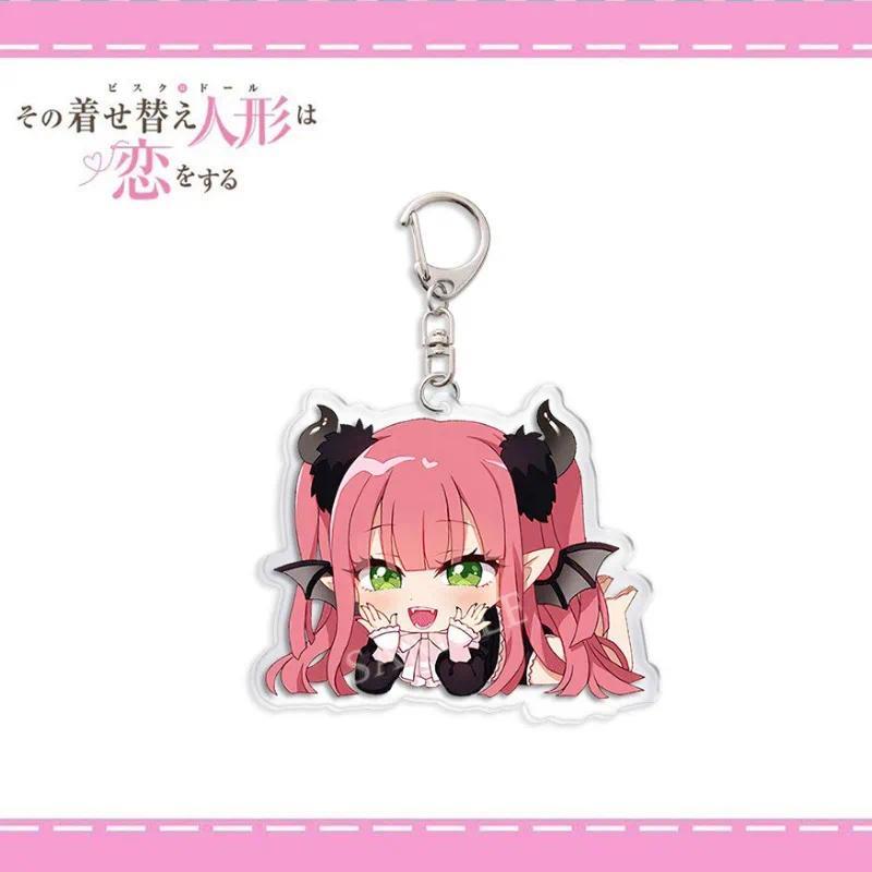 My Dress Up Darling Anime Acrylic Keychain Bag Charms Hanging Face Gift Key Chain Creative Móc Khóa In Theo Yêu Cầu, Chất Liệu Mica Trong Suốt In 2 Mặt , Dày 4mm 3 My Dress Up Darling Anime Acrylic Keychain Bag Charms Hanging Face Gift Key Chain Creative Móc Khóa In Theo Yêu Cầu, Chất Liệu Mica Trong Suốt In 2 Mặt , Dày 4mm - Ảnh 3