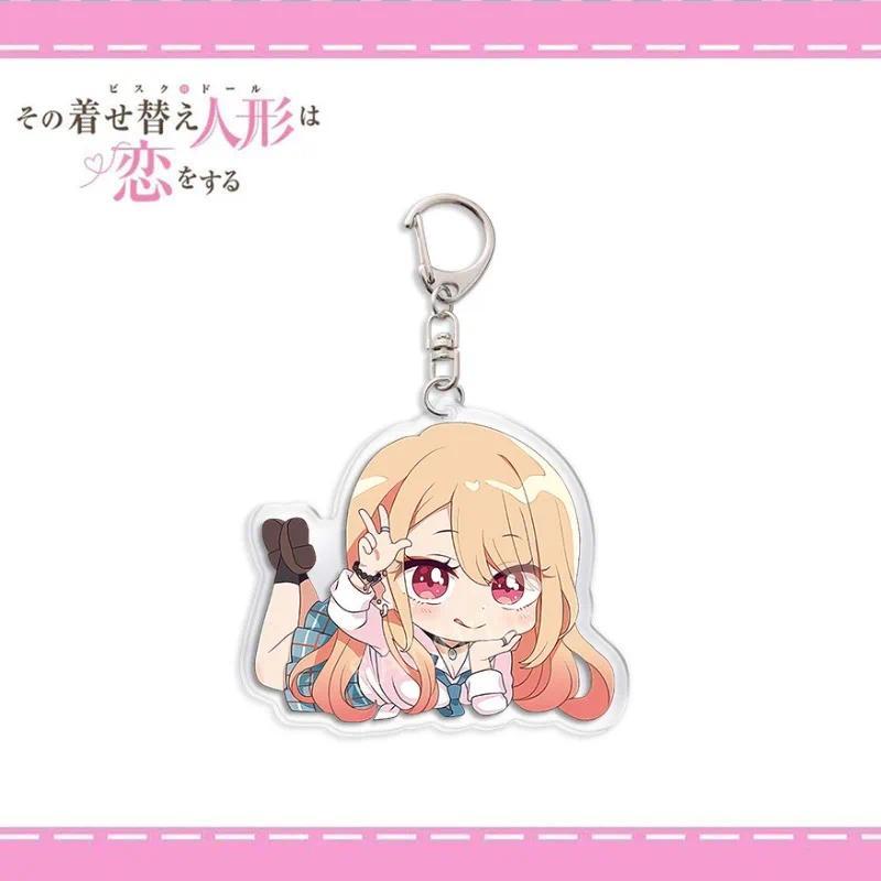 My Dress Up Darling Anime Acrylic Keychain Bag Charms Hanging Face Gift Key Chain Creative Móc Khóa In Theo Yêu Cầu, Chất Liệu Mica Trong Suốt In 2 Mặt , Dày 4mm 4 My Dress Up Darling Anime Acrylic Keychain Bag Charms Hanging Face Gift Key Chain Creative Móc Khóa In Theo Yêu Cầu, Chất Liệu Mica Trong Suốt In 2 Mặt , Dày 4mm - Ảnh 4