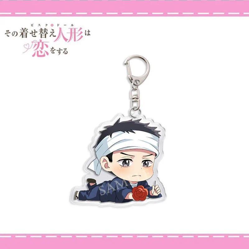 My Dress Up Darling Anime Acrylic Keychain Bag Charms Hanging Face Gift Key Chain Creative Móc Khóa In Theo Yêu Cầu, Chất Liệu Mica Trong Suốt In 2 Mặt , Dày 4mm 5 My Dress Up Darling Anime Acrylic Keychain Bag Charms Hanging Face Gift Key Chain Creative Móc Khóa In Theo Yêu Cầu, Chất Liệu Mica Trong Suốt In 2 Mặt , Dày 4mm - Ảnh 5