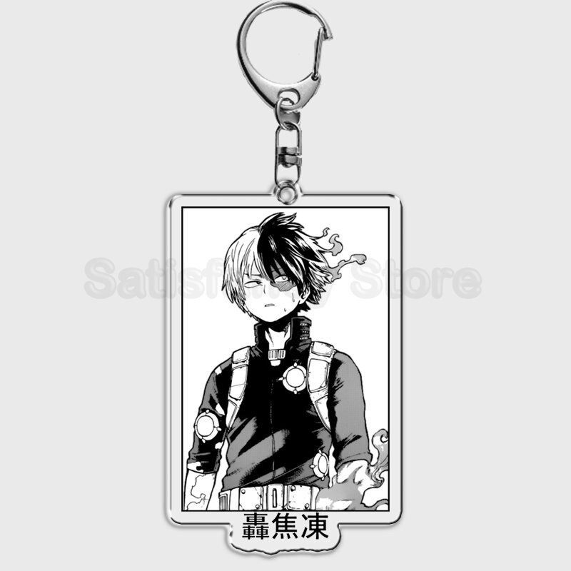 My Hero Academia Anime Keychain Izuku Shouto Midoriya Bakugou Cute Colorless Black And White Móc Khóa In Theo Yêu Cầu, Chất Liệu Mica Trong Suốt In 2 Mặt , Dày 4mm 2 My Hero Academia Anime Keychain Izuku Shouto Midoriya Bakugou Cute Colorless Black And White Móc Khóa In Theo Yêu Cầu, Chất Liệu Mica Trong Suốt In 2 Mặt , Dày 4mm - Ảnh 2