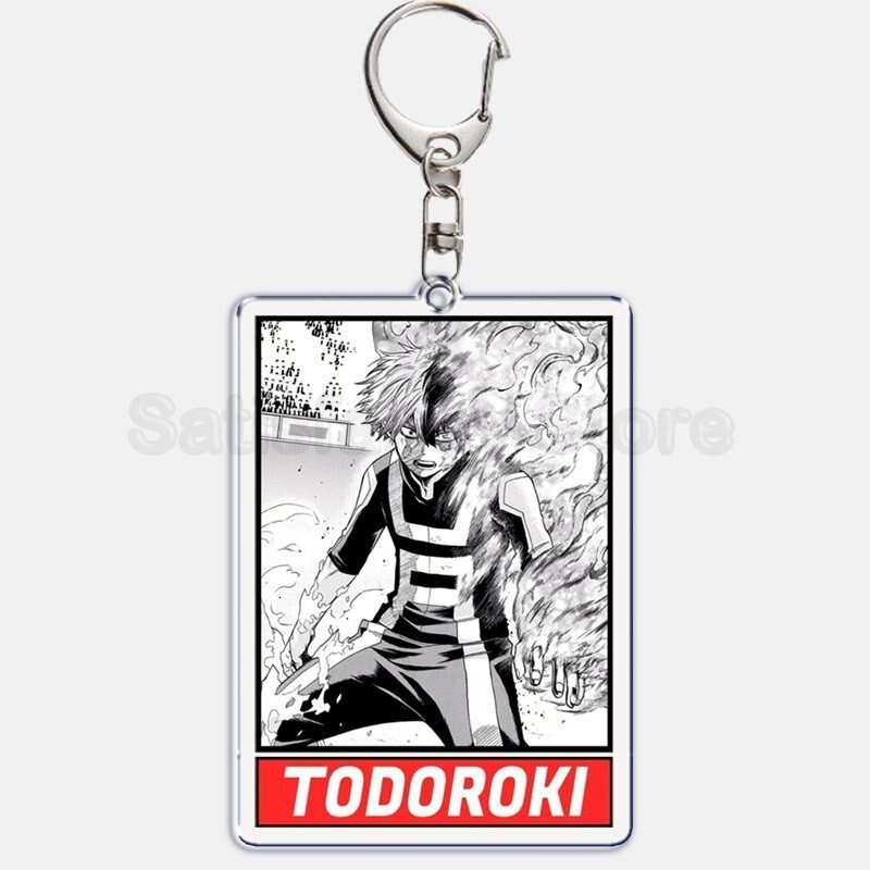 My Hero Academia Anime Keychain Izuku Shouto Midoriya Bakugou Cute Colorless Black And White Móc Khóa In Theo Yêu Cầu, Chất Liệu Mica Trong Suốt In 2 Mặt , Dày 4mm 15 My Hero Academia Anime Keychain Izuku Shouto Midoriya Bakugou Cute Colorless Black And White Móc Khóa In Theo Yêu Cầu, Chất Liệu Mica Trong Suốt In 2 Mặt , Dày 4mm - Ảnh 15