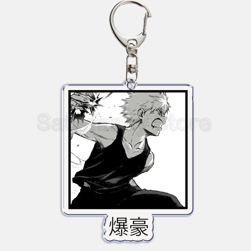 My Hero Academia Anime Keychain Izuku Shouto Midoriya Bakugou Cute Colorless Black And White Móc Khóa In Theo Yêu Cầu, Chất Liệu Mica Trong Suốt In 2 Mặt , Dày 4mm 19 My Hero Academia Anime Keychain Izuku Shouto Midoriya Bakugou Cute Colorless Black And White Móc Khóa In Theo Yêu Cầu, Chất Liệu Mica Trong Suốt In 2 Mặt , Dày 4mm - Ảnh 19
