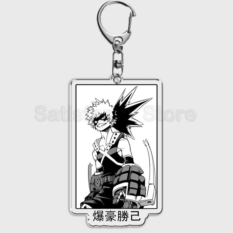 My Hero Academia Anime Keychain Izuku Shouto Midoriya Bakugou Cute Colorless Black And White Móc Khóa In Theo Yêu Cầu, Chất Liệu Mica Trong Suốt In 2 Mặt , Dày 4mm 3 My Hero Academia Anime Keychain Izuku Shouto Midoriya Bakugou Cute Colorless Black And White Móc Khóa In Theo Yêu Cầu, Chất Liệu Mica Trong Suốt In 2 Mặt , Dày 4mm - Ảnh 3