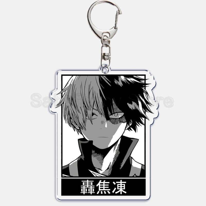 My Hero Academia Anime Keychain Izuku Shouto Midoriya Bakugou Cute Colorless Black And White Móc Khóa In Theo Yêu Cầu, Chất Liệu Mica Trong Suốt In 2 Mặt , Dày 4mm 5 My Hero Academia Anime Keychain Izuku Shouto Midoriya Bakugou Cute Colorless Black And White Móc Khóa In Theo Yêu Cầu, Chất Liệu Mica Trong Suốt In 2 Mặt , Dày 4mm - Ảnh 5
