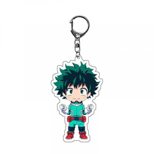 My Hero Academia Midoriya Izuku Yazawa Serizawa Figure Acrylic Key Ring Jewelry Charms Móc Khóa In Theo Yêu Cầu, Chất Liệu Mica Trong Suốt In 2 Mặt , Dày 4mm