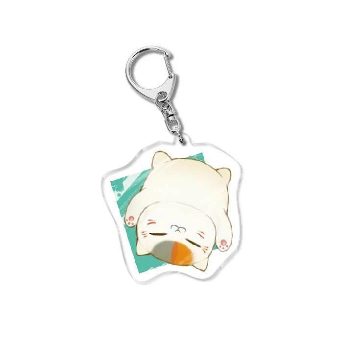 Natsumes Book Of Friends Mr Nyanko Mica Keychain Cat Girls Key Chain Bag Charms Móc Khóa In Theo Yêu Cầu, Chất Liệu Mica Trong Suốt In 2 Mặt , Dày 4mm 2 Natsumes Book Of Friends Mr Nyanko Mica Keychain Cat Girls Key Chain Bag Charms Móc Khóa In Theo Yêu Cầu, Chất Liệu Mica Trong Suốt In 2 Mặt , Dày 4mm - Ảnh 2