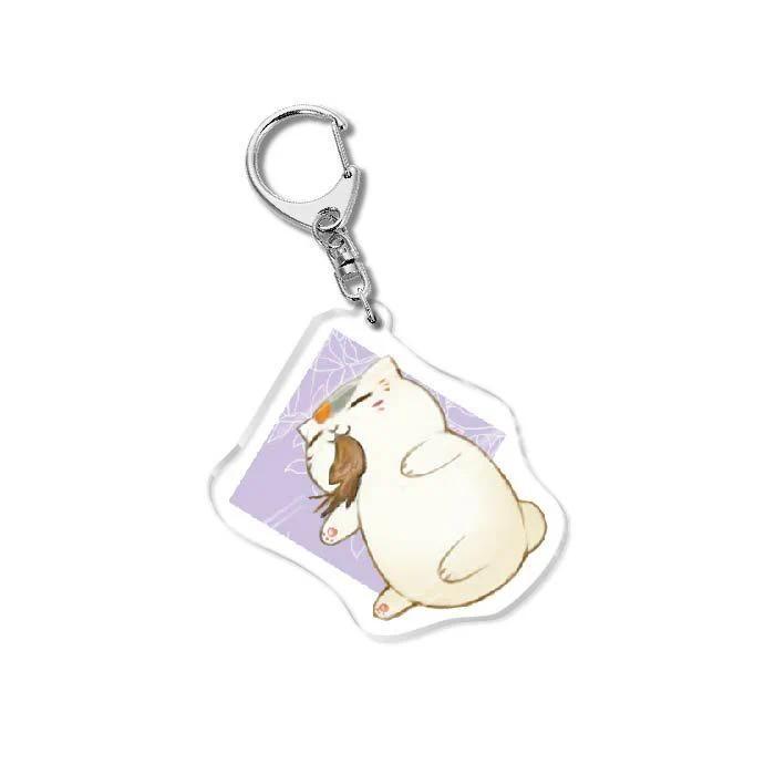 Natsumes Book Of Friends Mr Nyanko Mica Keychain Cat Girls Key Chain Bag Charms Móc Khóa In Theo Yêu Cầu, Chất Liệu Mica Trong Suốt In 2 Mặt , Dày 4mm 5 Natsumes Book Of Friends Mr Nyanko Mica Keychain Cat Girls Key Chain Bag Charms Móc Khóa In Theo Yêu Cầu, Chất Liệu Mica Trong Suốt In 2 Mặt , Dày 4mm - Ảnh 5
