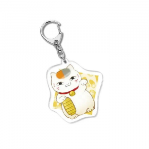 Natsumes Book Of Friends Mr Nyanko Mica Keychain Cat Girls Key Chain Bag Charms Móc Khóa In Theo Yêu Cầu, Chất Liệu Mica Trong Suốt In 2 Mặt , Dày 4mm