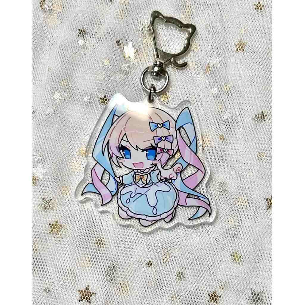Needy Girl Overdose Ame Chan & Kangel Cake Outfit 6cm Acrylic Keychain Anime Themed Móc Khóa In Theo Yêu Cầu, Chất Liệu Mica Trong Suốt In 2 Mặt , Dày 4mm 1 Needy Girl Overdose Ame Chan & Kangel Cake Outfit 6cm Acrylic Keychain Anime Themed Móc Khóa In Theo Yêu Cầu, Chất Liệu Mica Trong Suốt In 2 Mặt , Dày 4mm