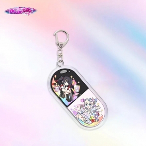 Needy Girl Overdose Lovely Girls Mica Keychain S Bag Charm Keyring Keychain Accessories Móc Khóa In Theo Yêu Cầu, Chất Liệu Mica Trong Suốt In 2 Mặt , Dày 4mm