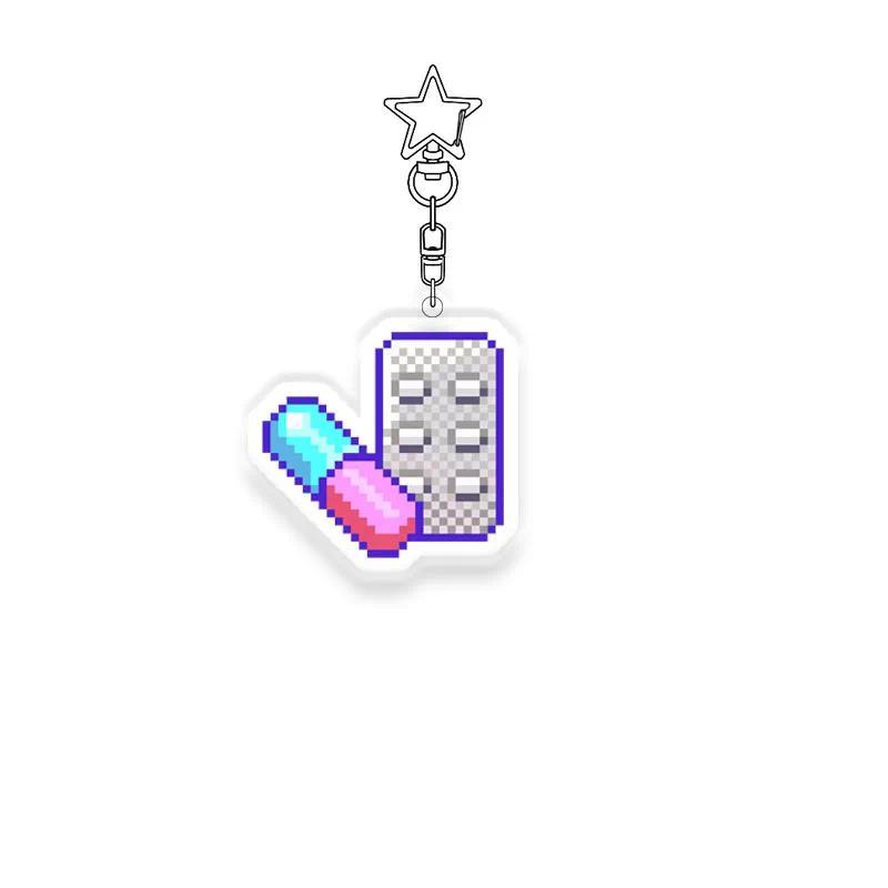 Needy Girl Overdose Star Keychain Acrylic Card Decorate Desktop Game Figure Ornaments Collect Móc Khóa In Theo Yêu Cầu, Chất Liệu Mica Trong Suốt In 2 Mặt , Dày 4mm 2 Needy Girl Overdose Star Keychain Acrylic Card Decorate Desktop Game Figure Ornaments Collect Móc Khóa In Theo Yêu Cầu, Chất Liệu Mica Trong Suốt In 2 Mặt , Dày 4mm - Ảnh 2