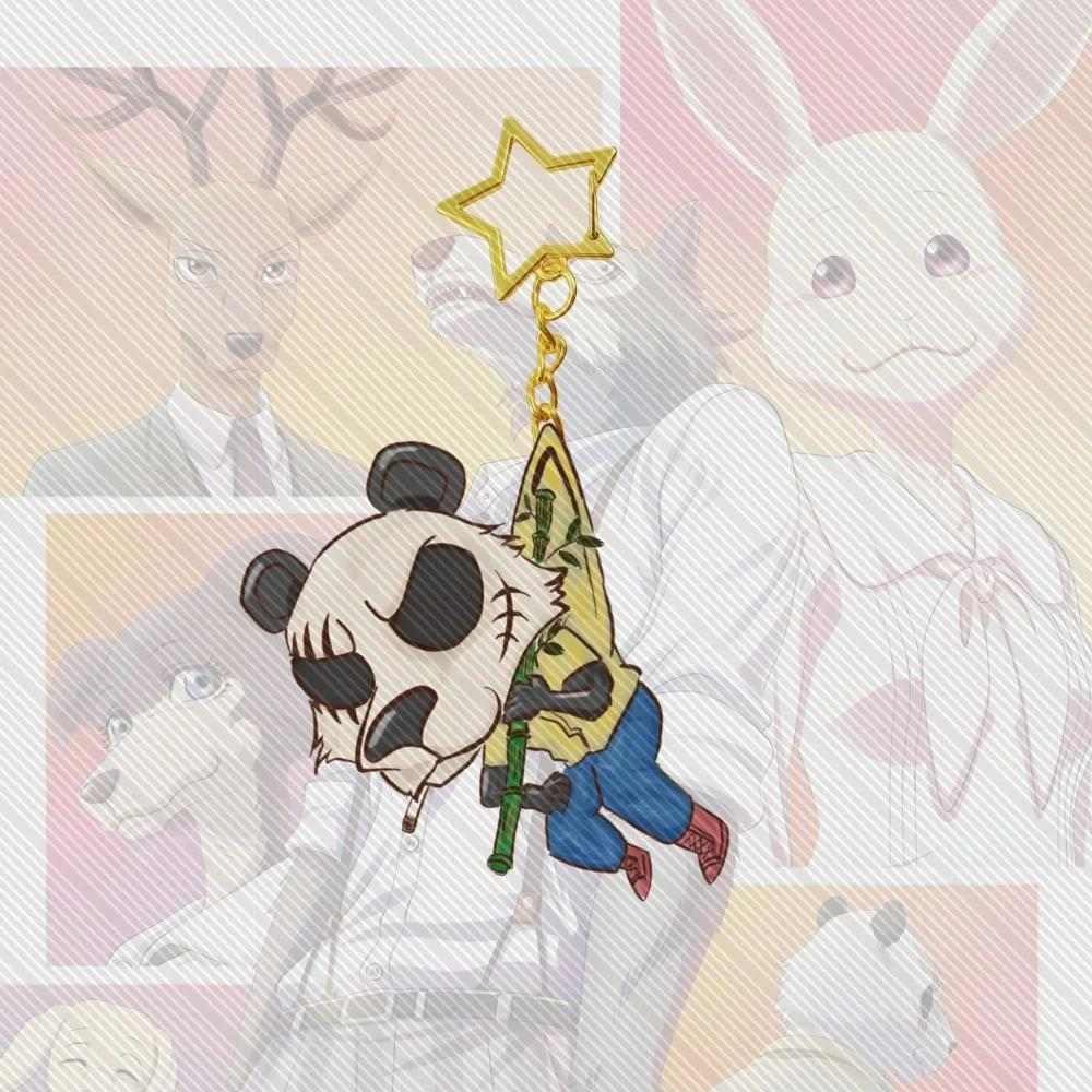New Anime Beastars Acrylic Keychain Decorative Hook Characters Ornament Accessories Good Micas Móc Khóa In Theo Yêu Cầu, Chất Liệu Mica Trong Suốt In 2 Mặt , Dày 4mm 2 New Anime Beastars Acrylic Keychain Decorative Hook Characters Ornament Accessories Good Micas Móc Khóa In Theo Yêu Cầu, Chất Liệu Mica Trong Suốt In 2 Mặt , Dày 4mm - Ảnh 2