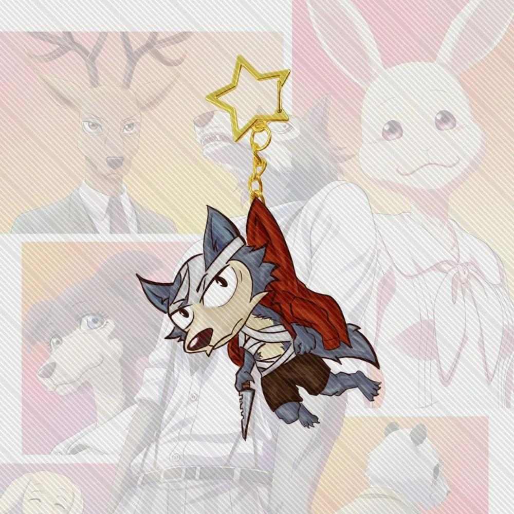 New Anime Beastars Acrylic Keychain Decorative Hook Characters Ornament Accessories Good Micas Móc Khóa In Theo Yêu Cầu, Chất Liệu Mica Trong Suốt In 2 Mặt , Dày 4mm 4 New Anime Beastars Acrylic Keychain Decorative Hook Characters Ornament Accessories Good Micas Móc Khóa In Theo Yêu Cầu, Chất Liệu Mica Trong Suốt In 2 Mặt , Dày 4mm - Ảnh 4