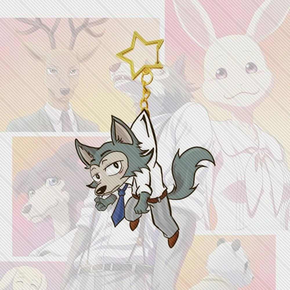 New Anime Beastars Acrylic Keychain Decorative Hook Characters Ornament Accessories Good Micas Móc Khóa In Theo Yêu Cầu, Chất Liệu Mica Trong Suốt In 2 Mặt , Dày 4mm 5 New Anime Beastars Acrylic Keychain Decorative Hook Characters Ornament Accessories Good Micas Móc Khóa In Theo Yêu Cầu, Chất Liệu Mica Trong Suốt In 2 Mặt , Dày 4mm - Ảnh 5