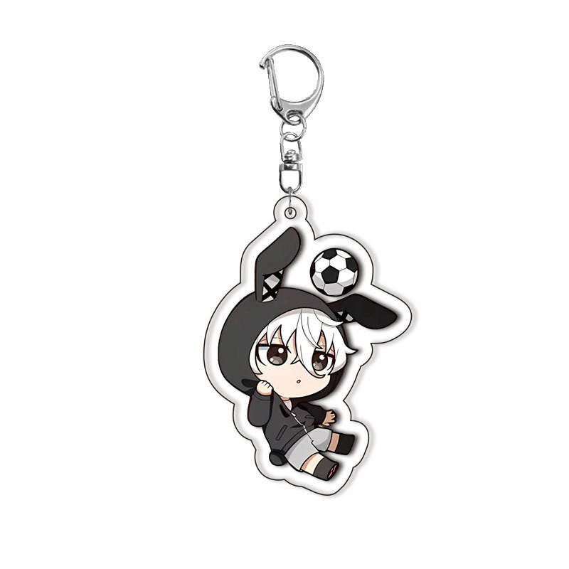 New Anime Blue Seishiro Nagi Isagi Yoichi Cute Rabbit Ear Acrylic Figure Model Plate Desk Móc Khóa In Theo Yêu Cầu, Chất Liệu Mica Trong Suốt In 2 Mặt , Dày 4mm 2 New Anime Blue Seishiro Nagi Isagi Yoichi Cute Rabbit Ear Acrylic Figure Model Plate Desk Móc Khóa In Theo Yêu Cầu, Chất Liệu Mica Trong Suốt In 2 Mặt , Dày 4mm - Ảnh 2